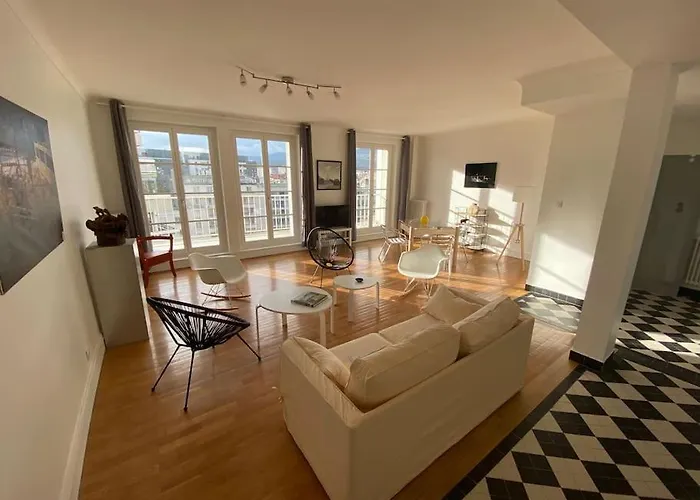 アパート Spacieux Et Lumineux Centre Jaude 100m2 クレルモン・フェラン